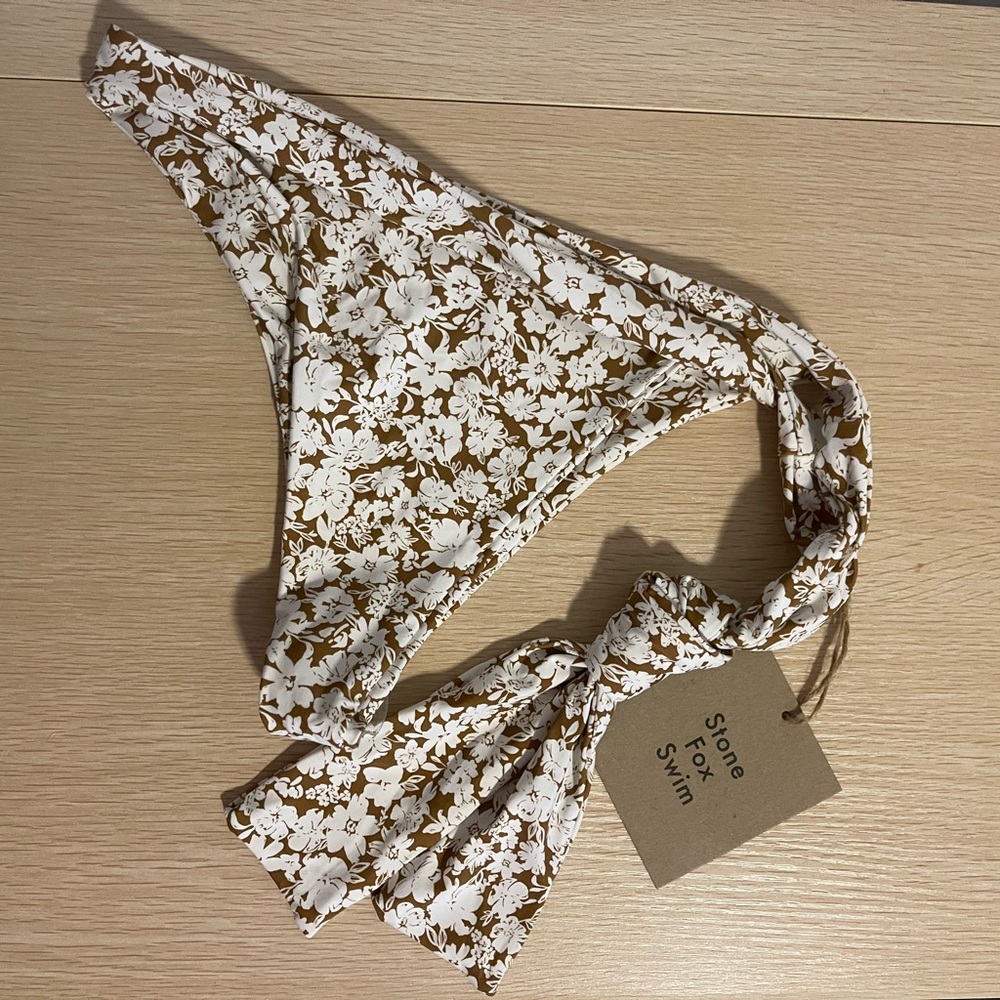 Stone Fox Tie Side Bikini Bottom